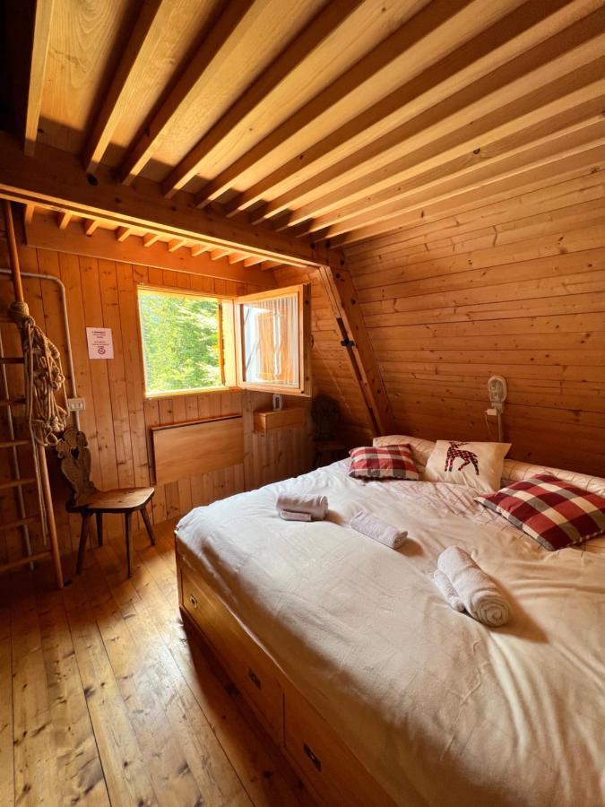 ~Chalet_Rifugio Tra I Boschi~ 塞拉内瓦 外观 照片
